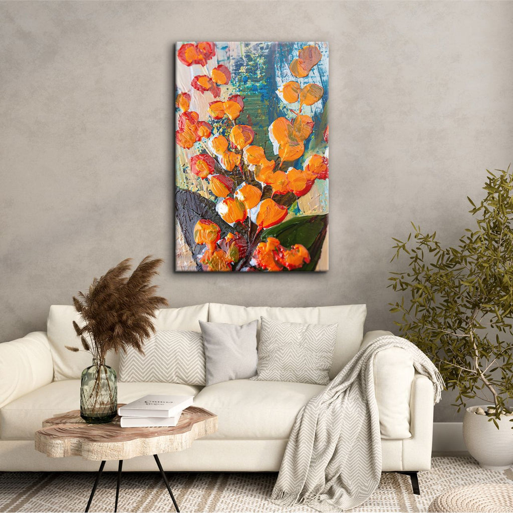 Vibrant Abstract Bloom - 1