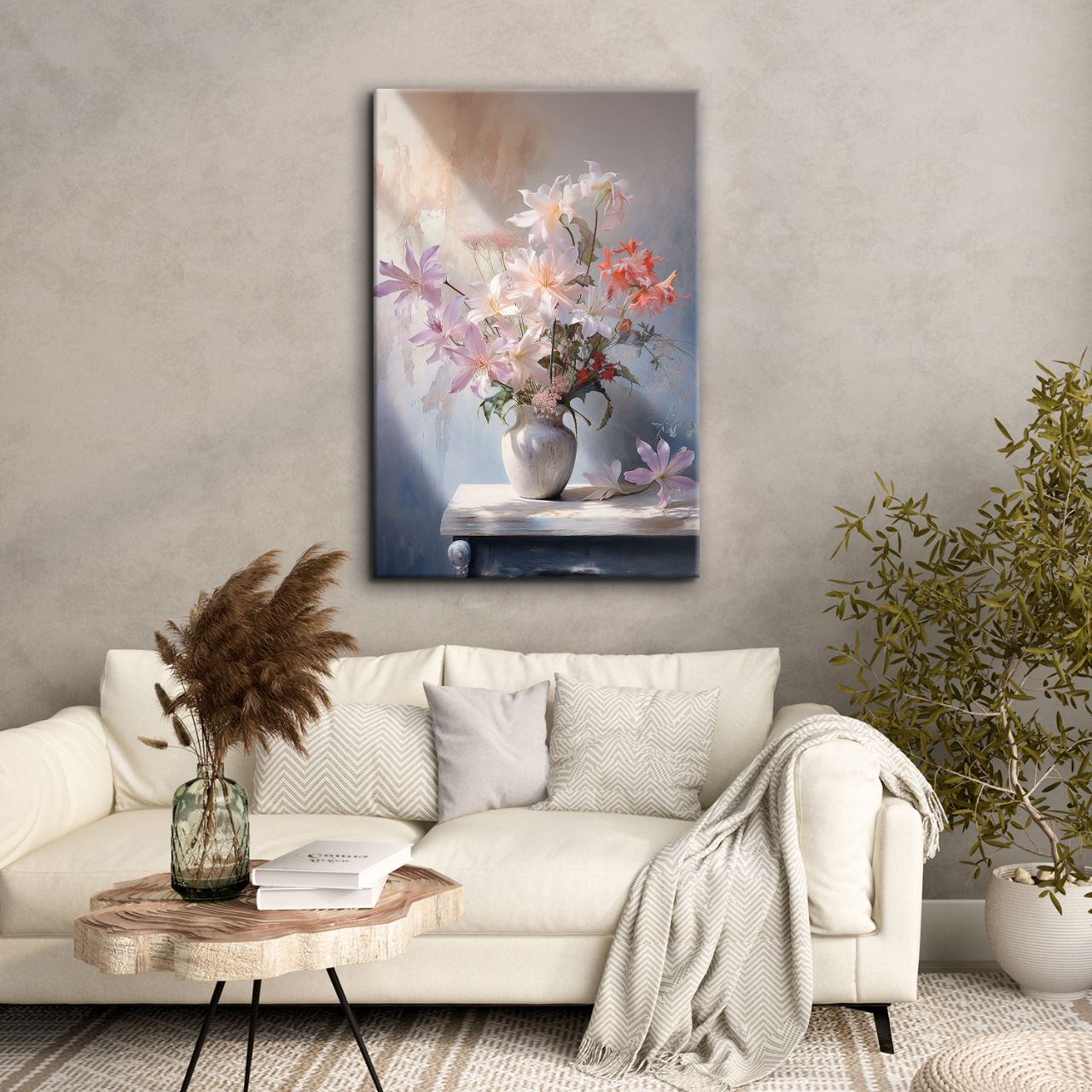 Soft Light Floral Bouquet