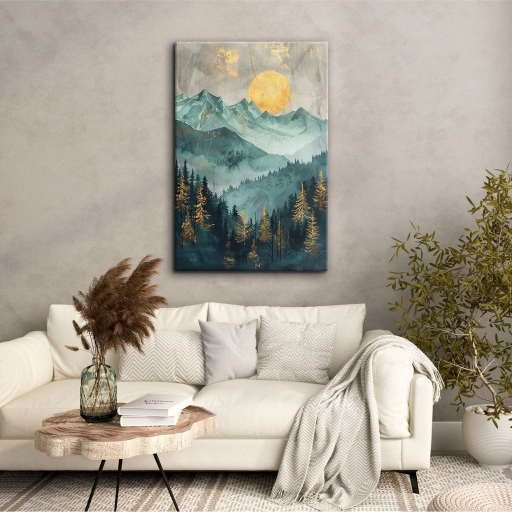 Golden Forest Mountains