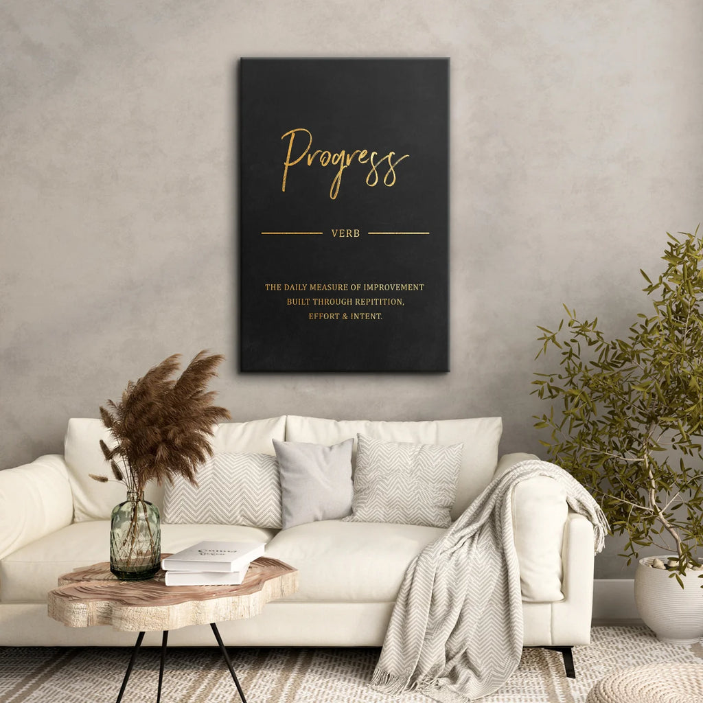 Progress - Golden Black
