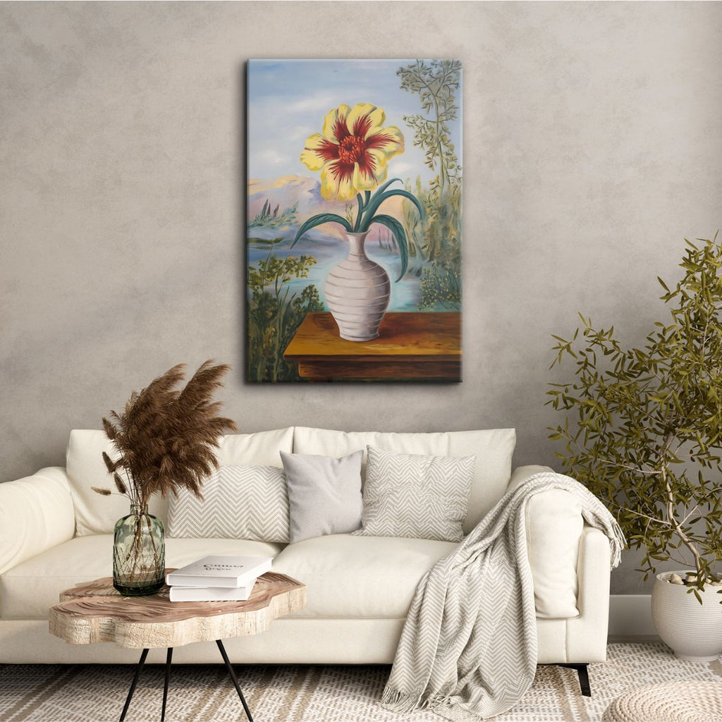 Surreal Floral Landscape