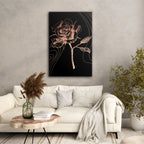 Copper Rose Etching - 2