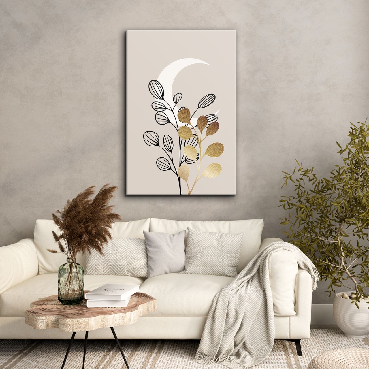 Minimalist Golden Flora - 4