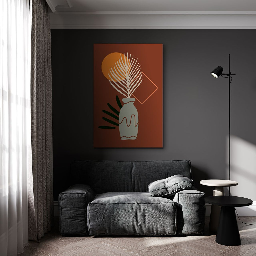 Abstract Boho Arch & Leaf - 2