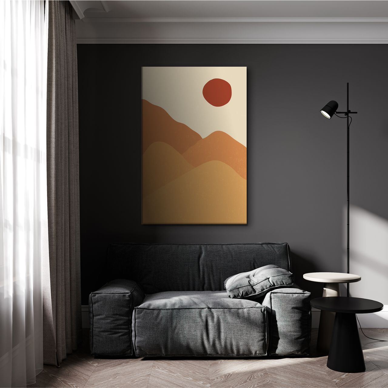 Boho Minimal Mountain - 2