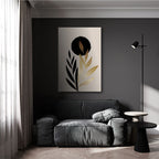 Minimalist Golden Flora - 2