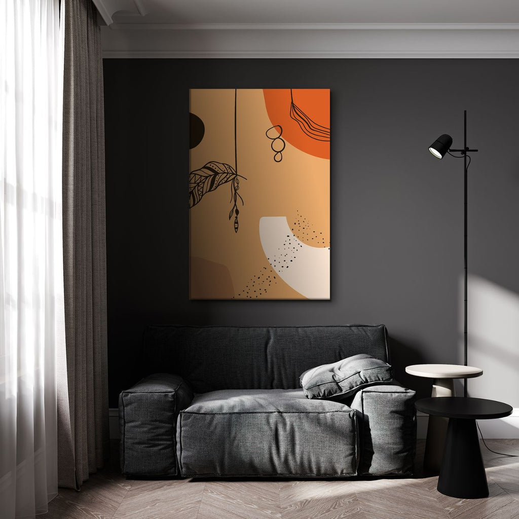 Abstract Boho Terracotta - 3