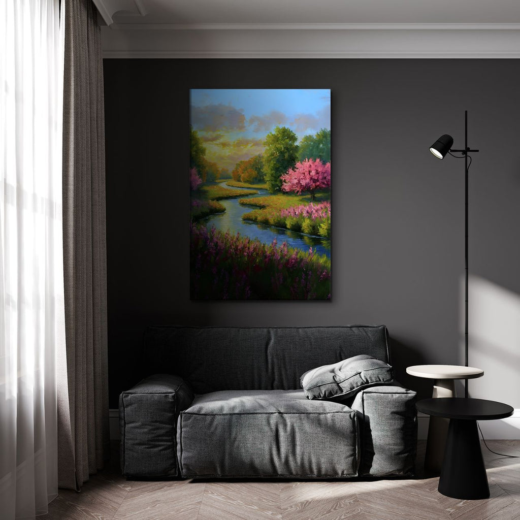 Vibrant River Landscape