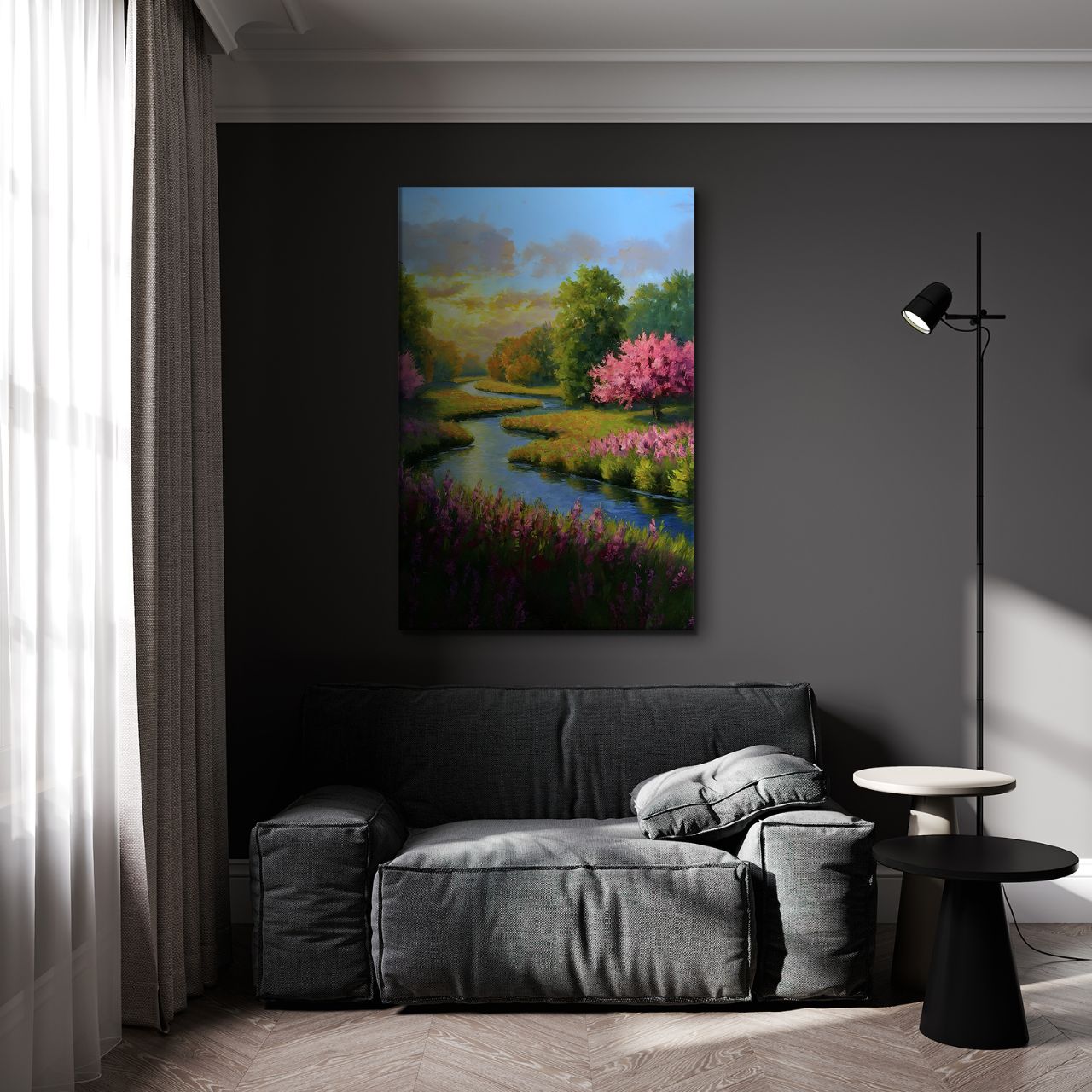 Vibrant River Landscape