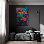 Fiery Gerbera Impression