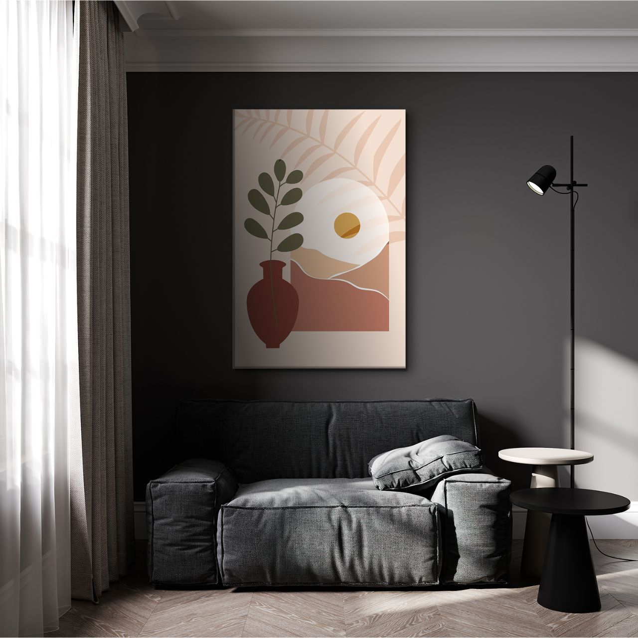 Abstract Boho Landscape - 2