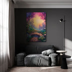 Peaceful Garden Bridge