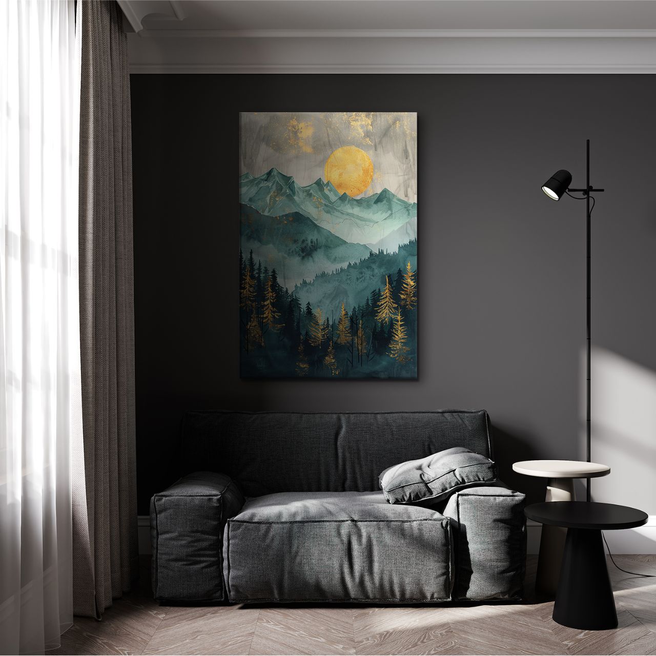 Golden Forest Mountains