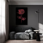 Radiant Wireframe Rose - 1