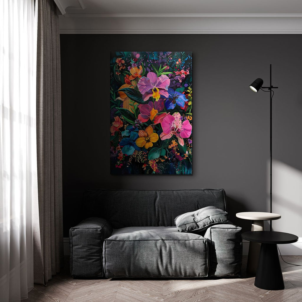 Vibrant Orchid Garden