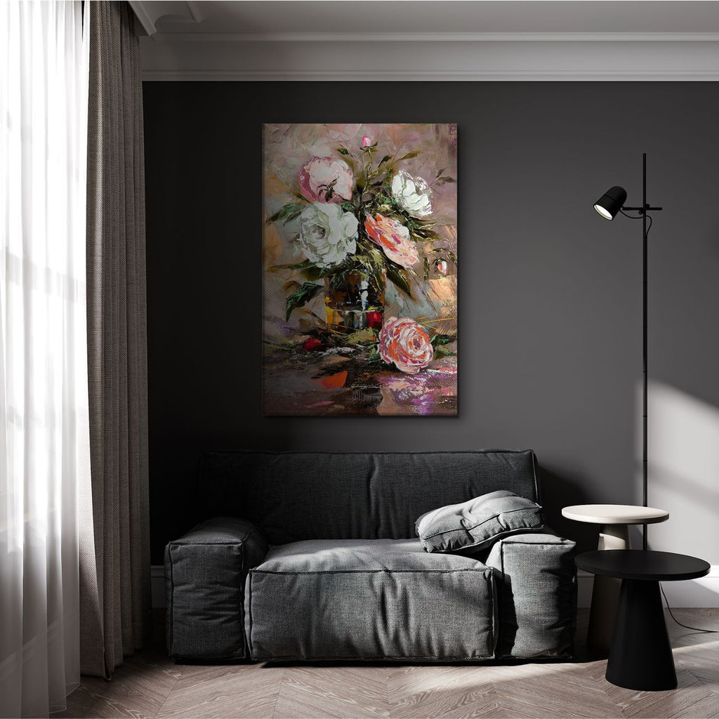 Textured Peony & Rose Bouquet