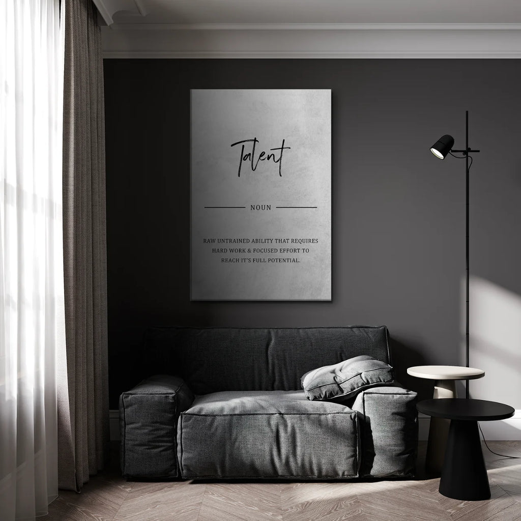 Talent - Charcoal Black