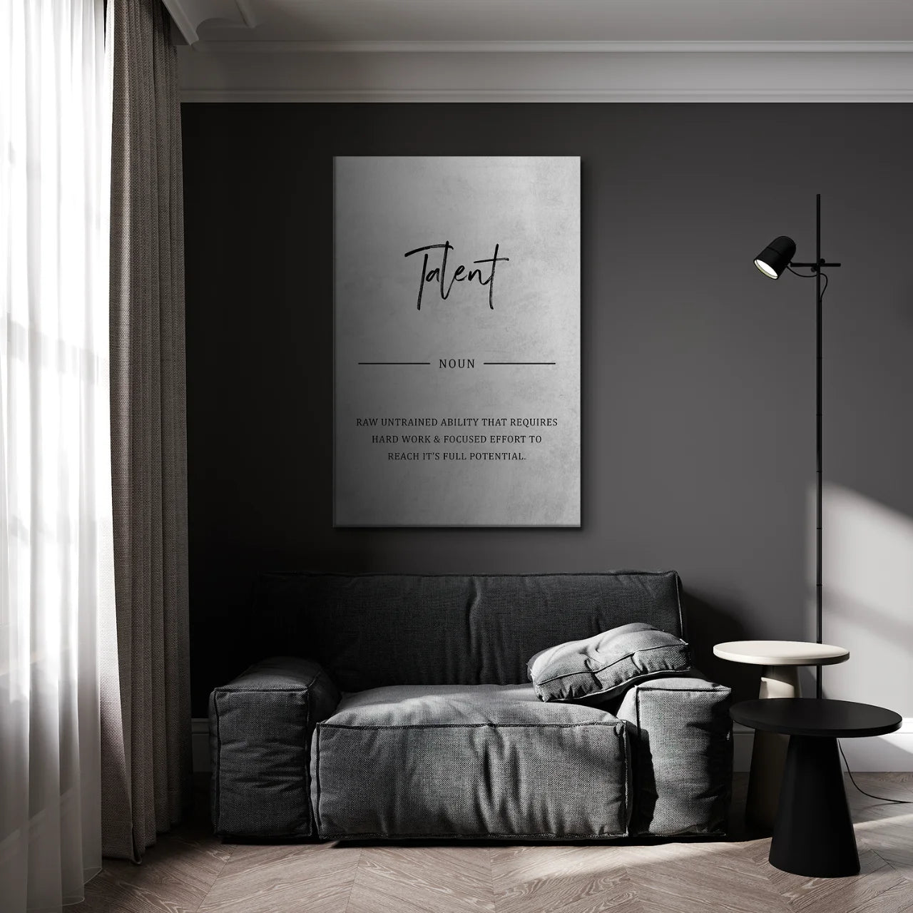 Talent - Charcoal Black