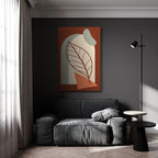 Abstract Boho Arch & Leaf - 1