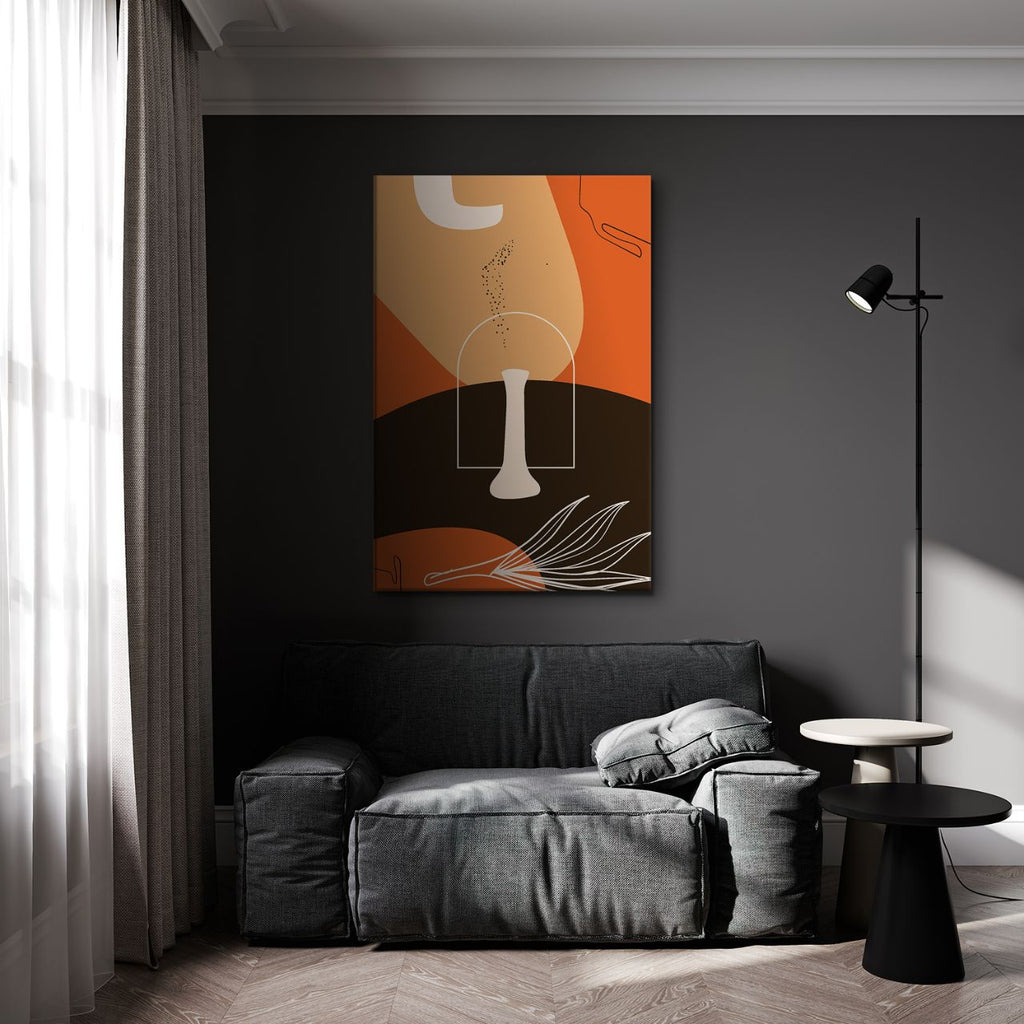 Abstract Boho Terracotta - 1