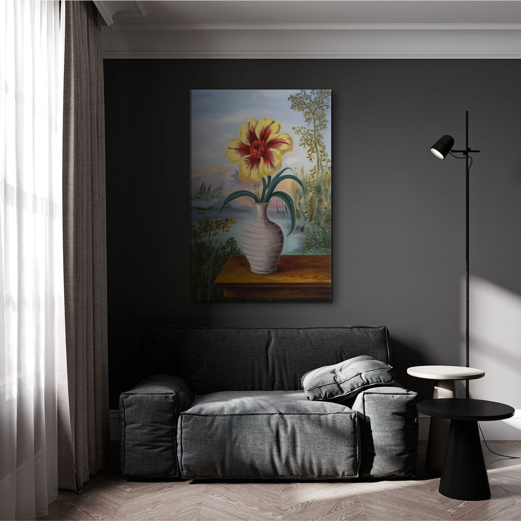 Surreal Floral Landscape