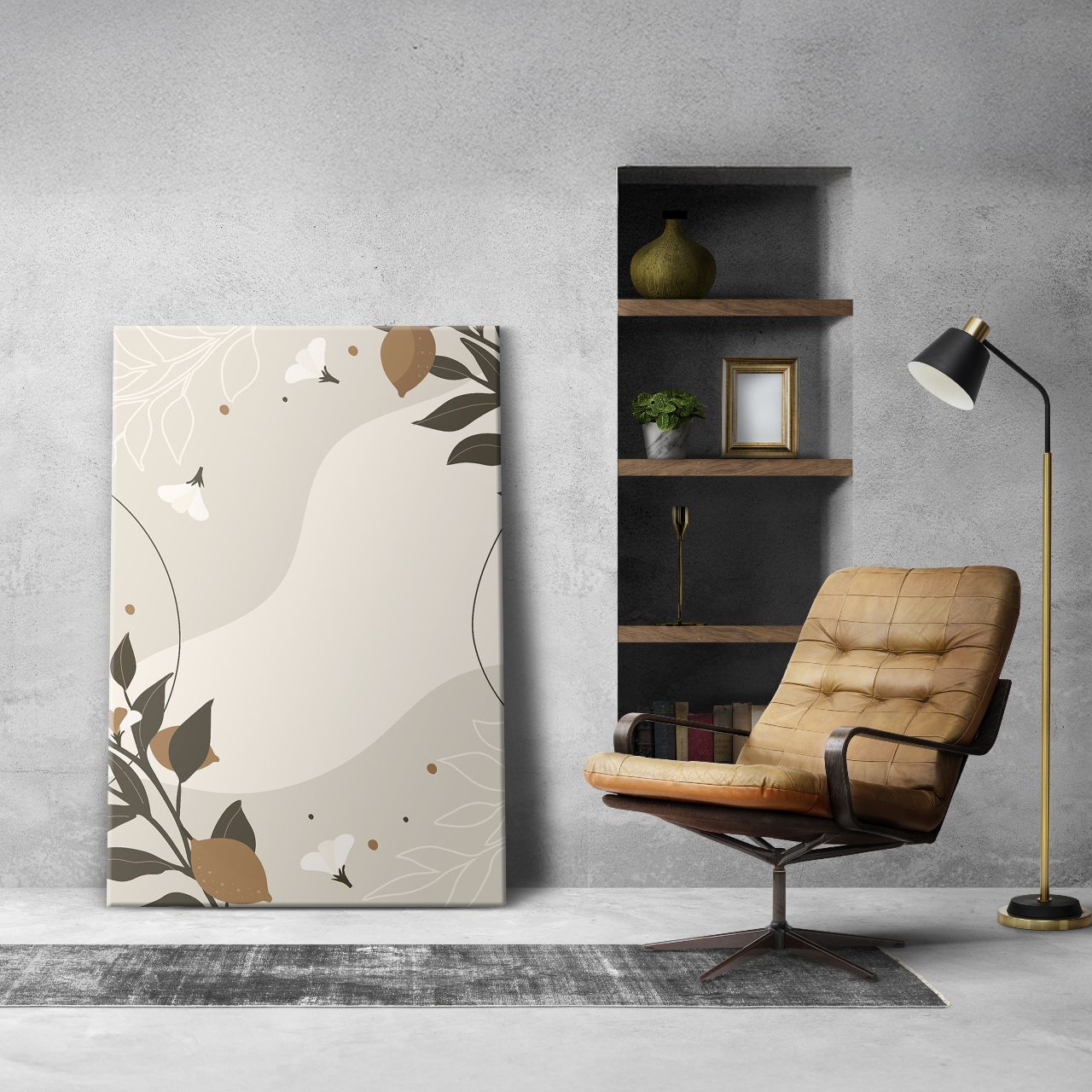 Muted Fruit and Foliage - 3