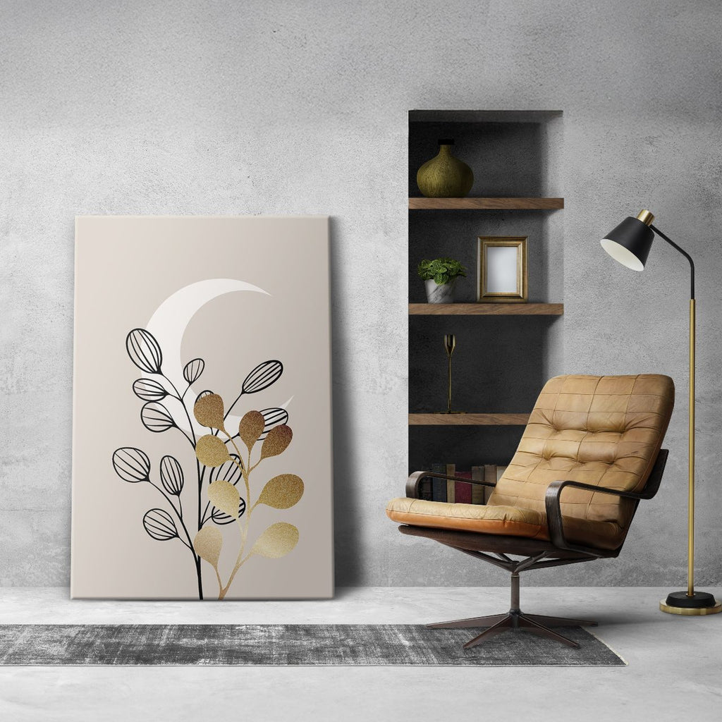 Minimalist Golden Flora - 4