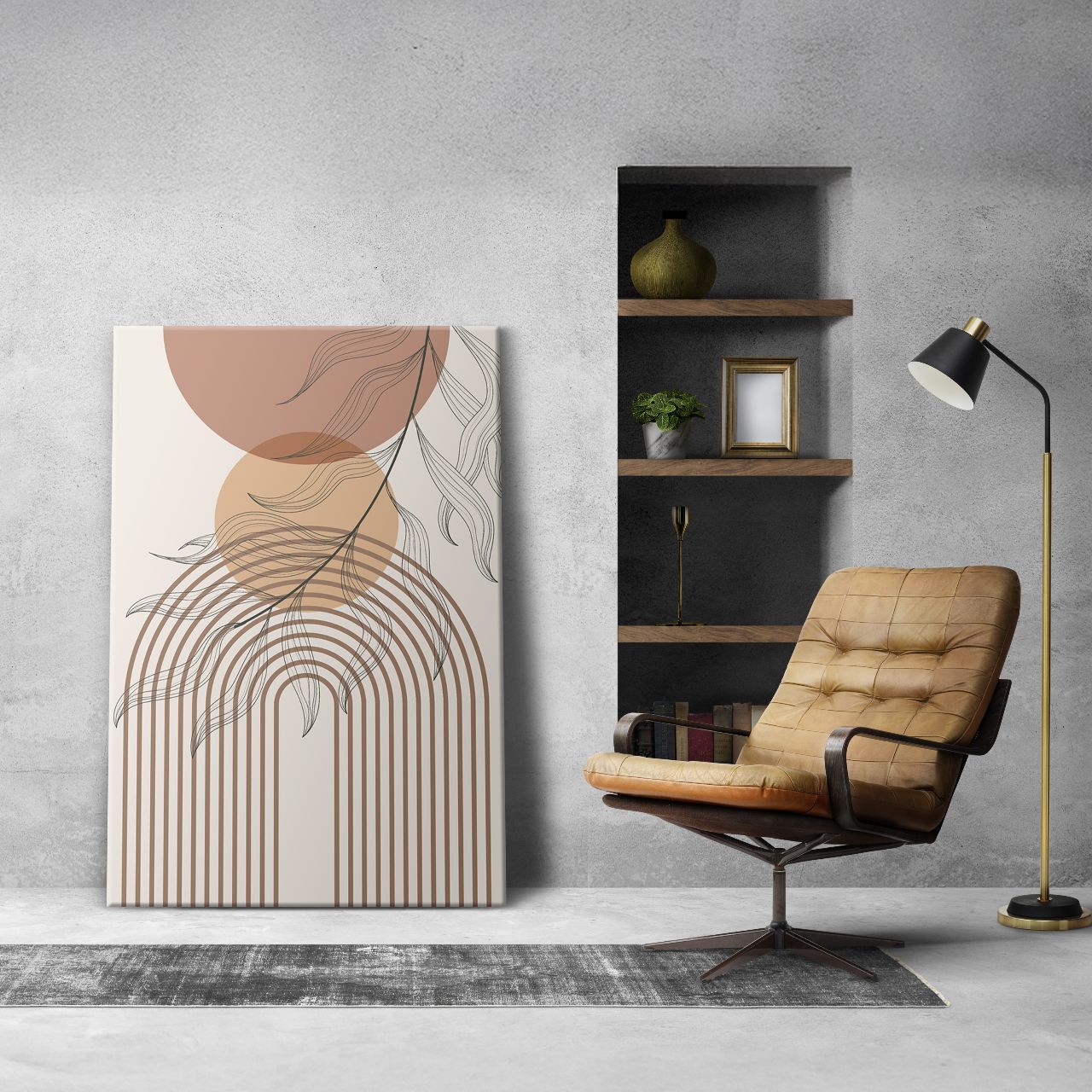 Abstract Boho Paint - 1