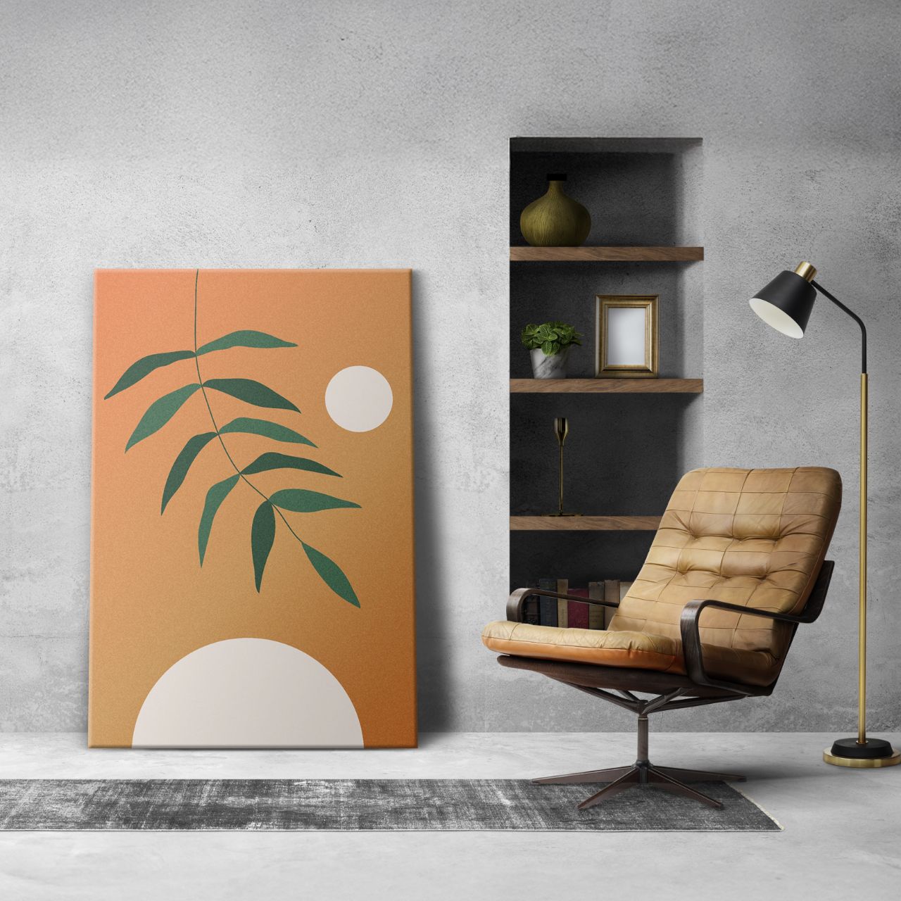 Minimalist Gradient Plant - 2