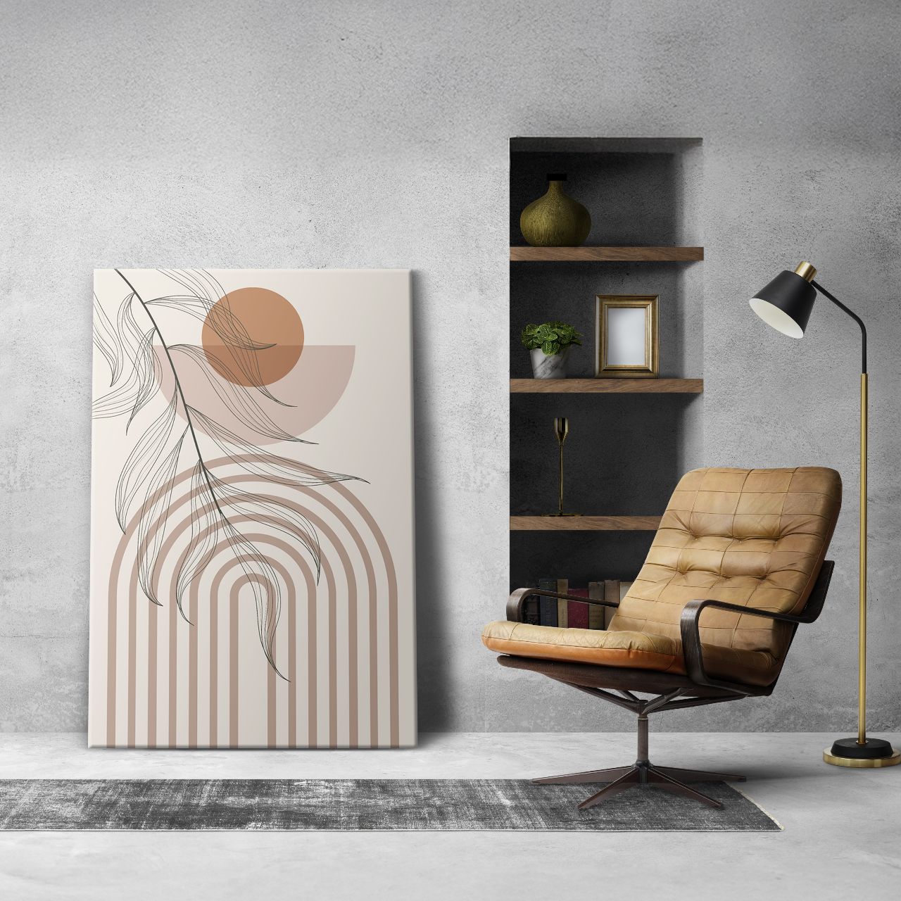 Abstract Boho Paint - 3