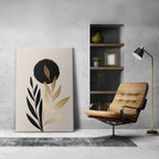 Minimalist Golden Flora - 2