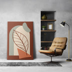 Abstract Boho Arch & Leaf - 1