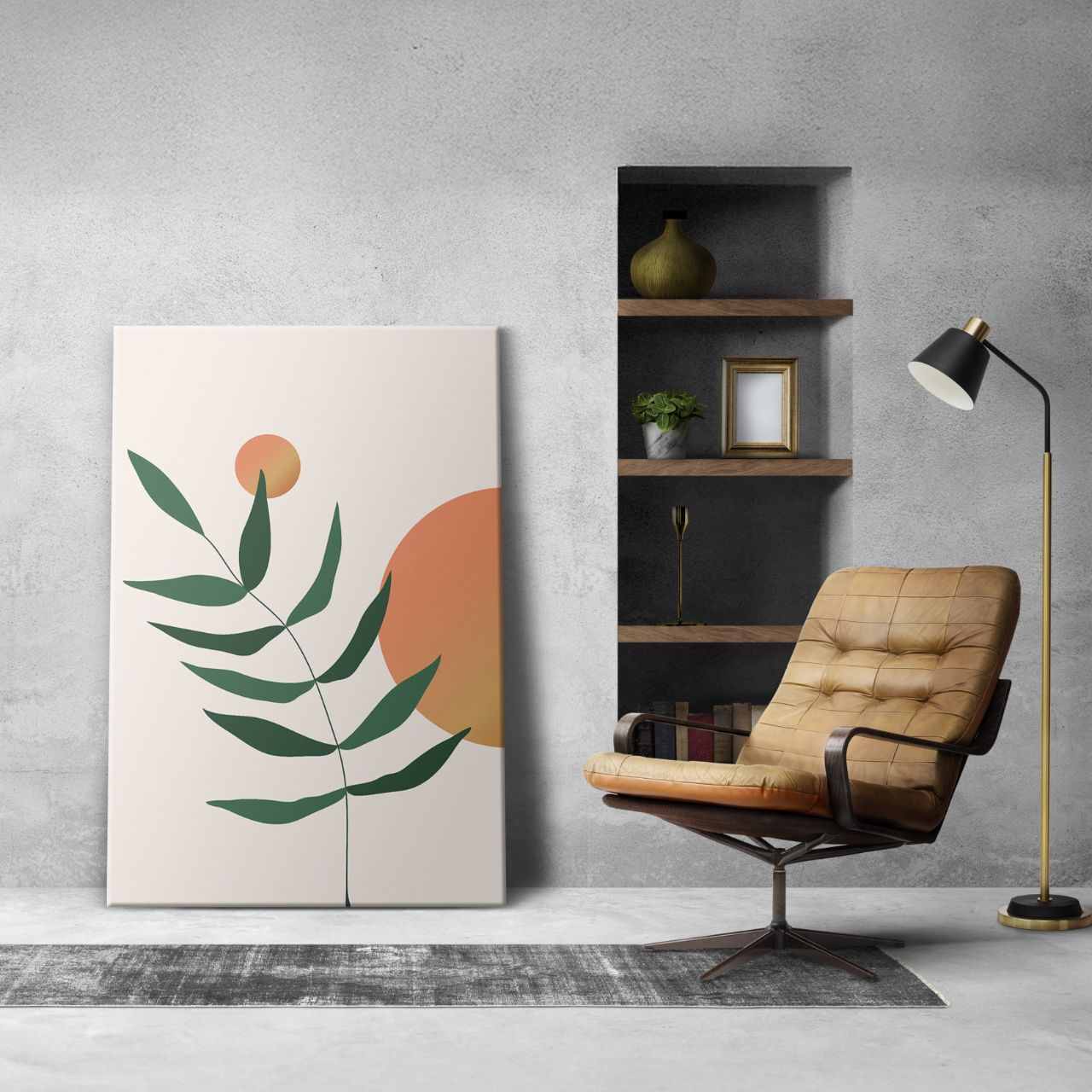 Minimalist Gradient Plant - 3