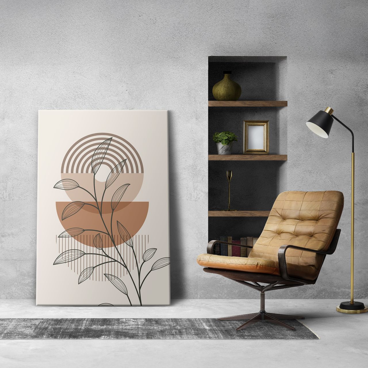 Abstract Boho Paint - 2