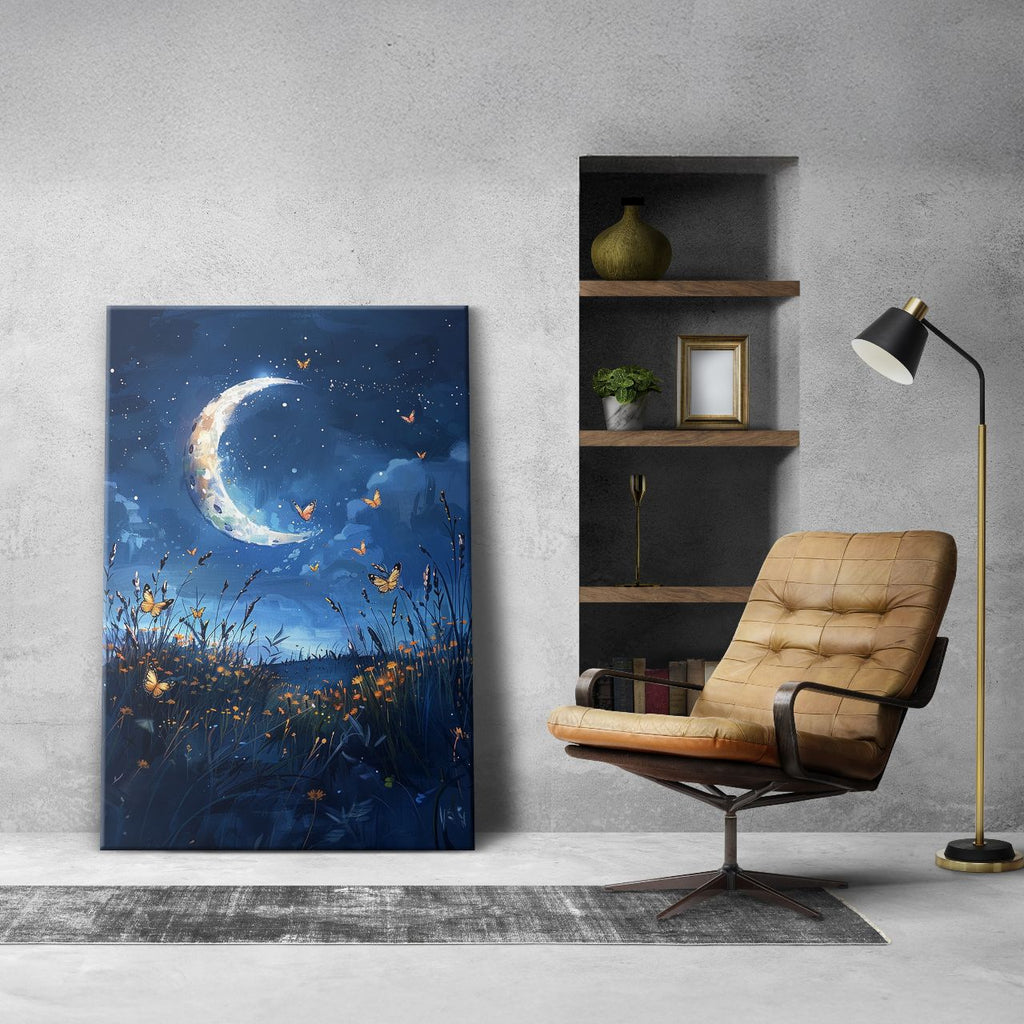 Moonlit Meadow Illustration