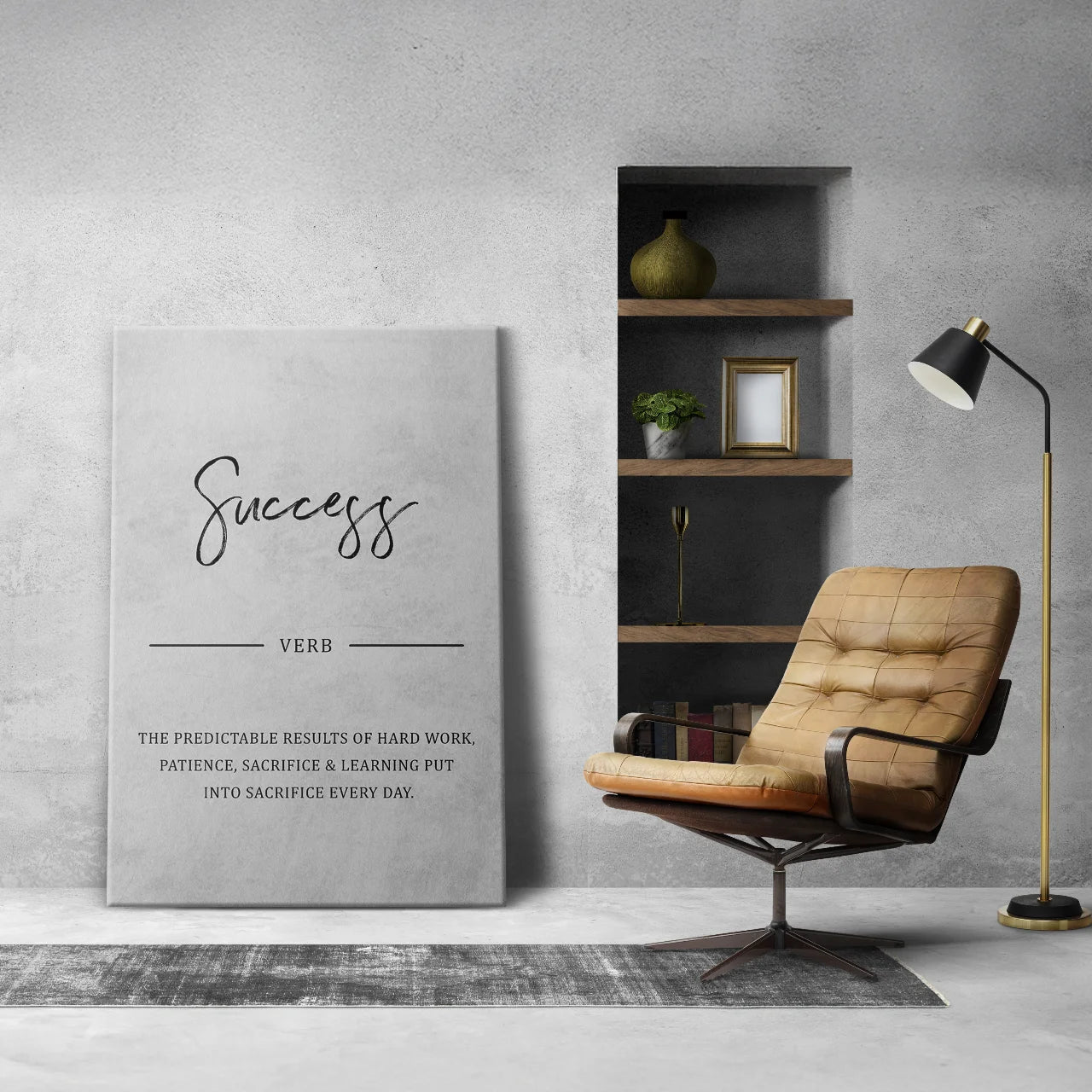 Success- Charcoal Black