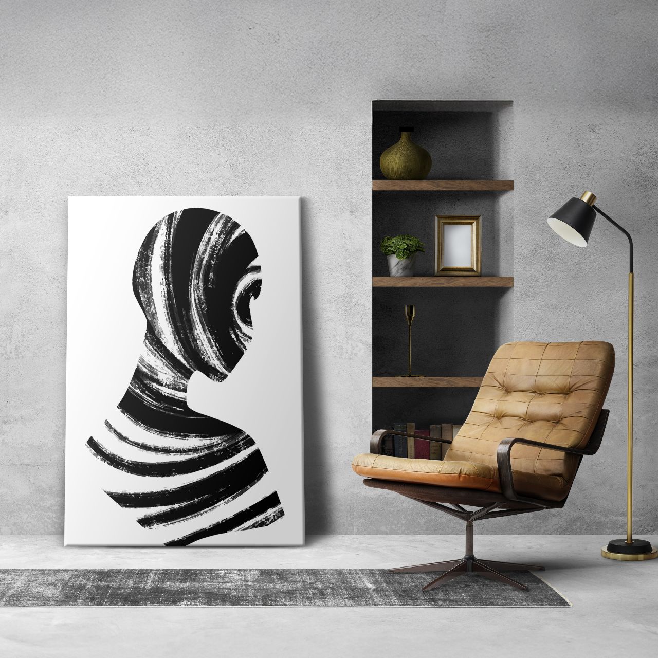 Fluid Ink Abstract - 1