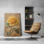 Golden Yellow Rose Elegance