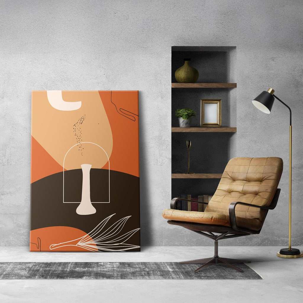 Abstract Boho Terracotta - 1